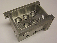 Aluminum Main Module Angled View